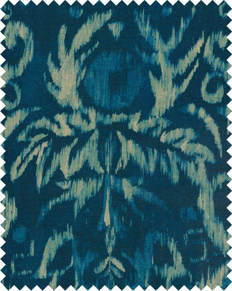 Ionian Linen by Mind the Gap Designer Fabric SUNDANCE VILLA 100% Linen, printed and stonewashed Made in United Kingdom W 46cm x L 62cm / W 18.1in x L 24.4in 55.1in - Swanky Fabrics -
