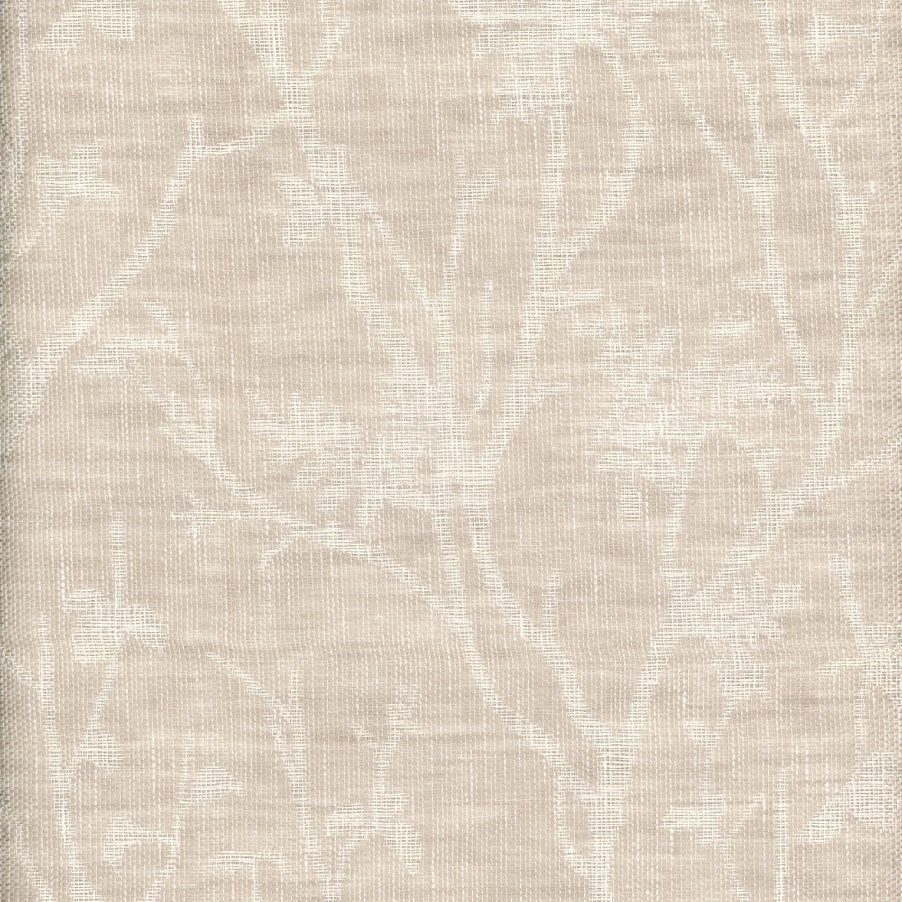 Isadora Sand by Heritage Fabric - 36% Linen 35% Polyester 29% Cotton - India - V: 14.5"  H: 13.5" - 54" - Fabric Carolina -