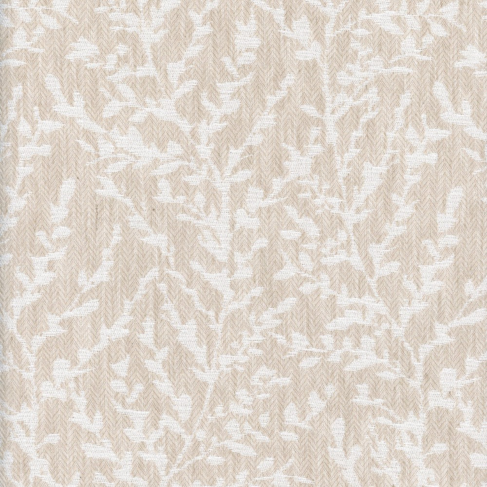 Ivy League Bone by Heritage Fabric - 65% Polyester 30% Cotton 5% Linen - India - 50,001-100,000 double rubs - V: 11.75"  H: 6.75" - 54" - Fabric Carolina -