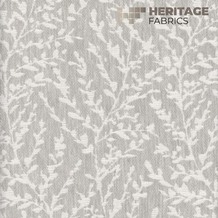 Ivy League Chrome by Heritage Fabric - 65% Polyester 30% Cotton 5% Linen India 51,000 Horizontal: 6.75" and Vertical: 11.75" 54" - Fabric Carolina -