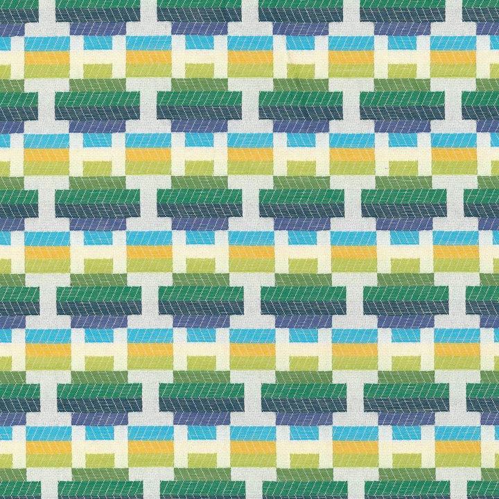 Ixtapa Cobalt by Kasmir Designer Fabric See sample 62% Polyester
38% Rayon
 USA 21,000 Wyzenbeek Double Rubs </p><p>Repeat: Horizontal: 1 6/8 inches and Vertical: 1 5/8 inches 54 - Swanky Fabrics -