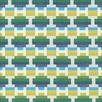 Ixtapa Cobalt by Kasmir Designer Fabric 5074 62% Polyester 38% Rayon USA 21,000 Wyzenbeek Double Rubs H: 1 6/8 inches, V: 1 5/8 inches 54 - Swanky Fabrics - Kasmir