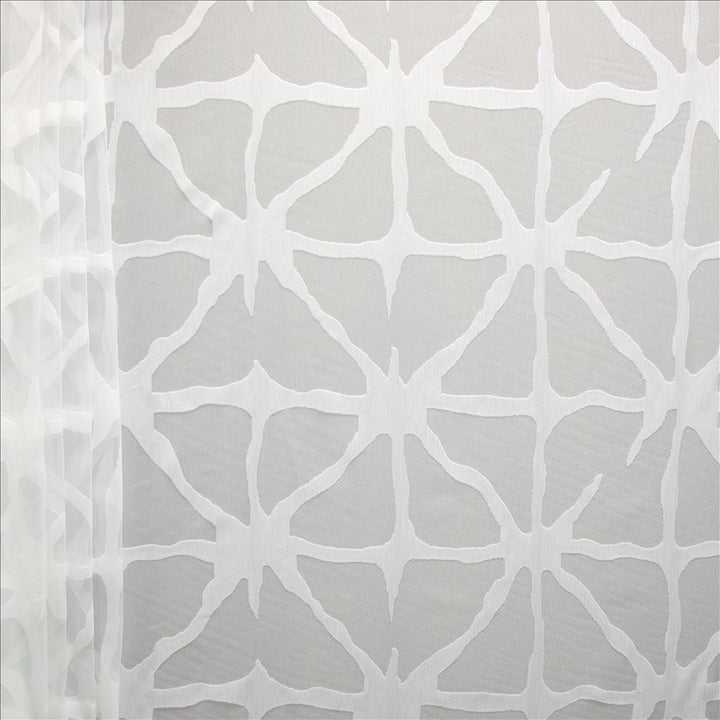 Jacqueline Snow  by Kasmir Designer Fabric 1465 100% Polyester
 TURKEY Not Tested Horizontal: 29 4/8 inches and Vertical: 15 5/8 inches 118  - Swanky Fabrics -