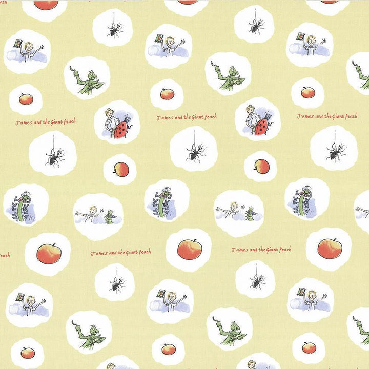 James And Friend Peachy by Kasmir Designer Fabric 1445 100% Cotton TURKEY Not Tested Horizontal: 13 4/8 inches and Vertical: 25 2/8 inches 55 - Swanky Fabrics -