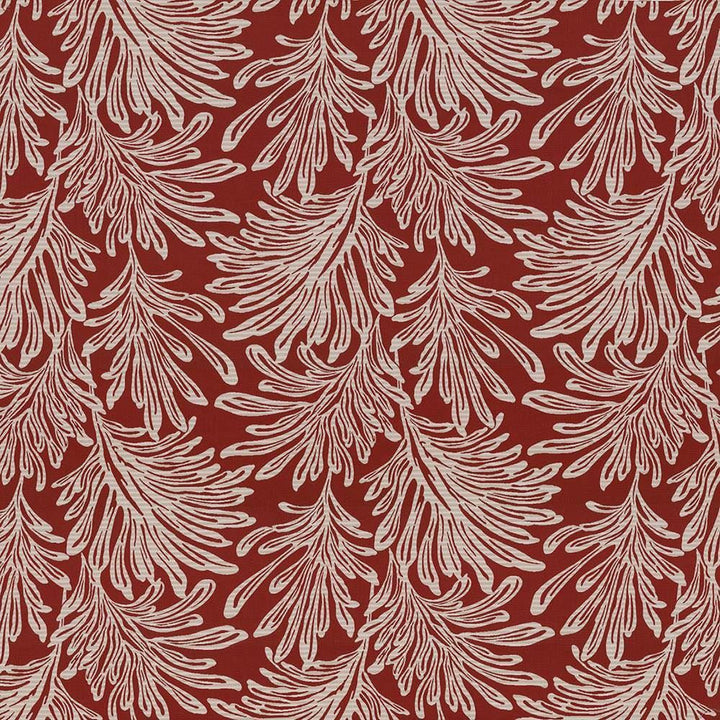 Japonica Red by Kasmir Designer Fabric 5071 51% Viscose
49% Polyester
 CHINA </p><p>Repeat: Horizontal: 15 4/8 inches and Vertical: 24 inches 62 - Swanky Fabrics -