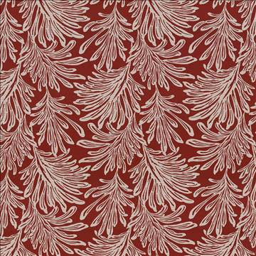 Japonica Red by Kasmir Designer Fabric 5071 51% Viscose 49% Polyester CHINA 30,000 Wyzenbeek Double Rubs H: 15 4/8 inches, V: 24 inches 62 - Swanky Fabrics - Kasmir