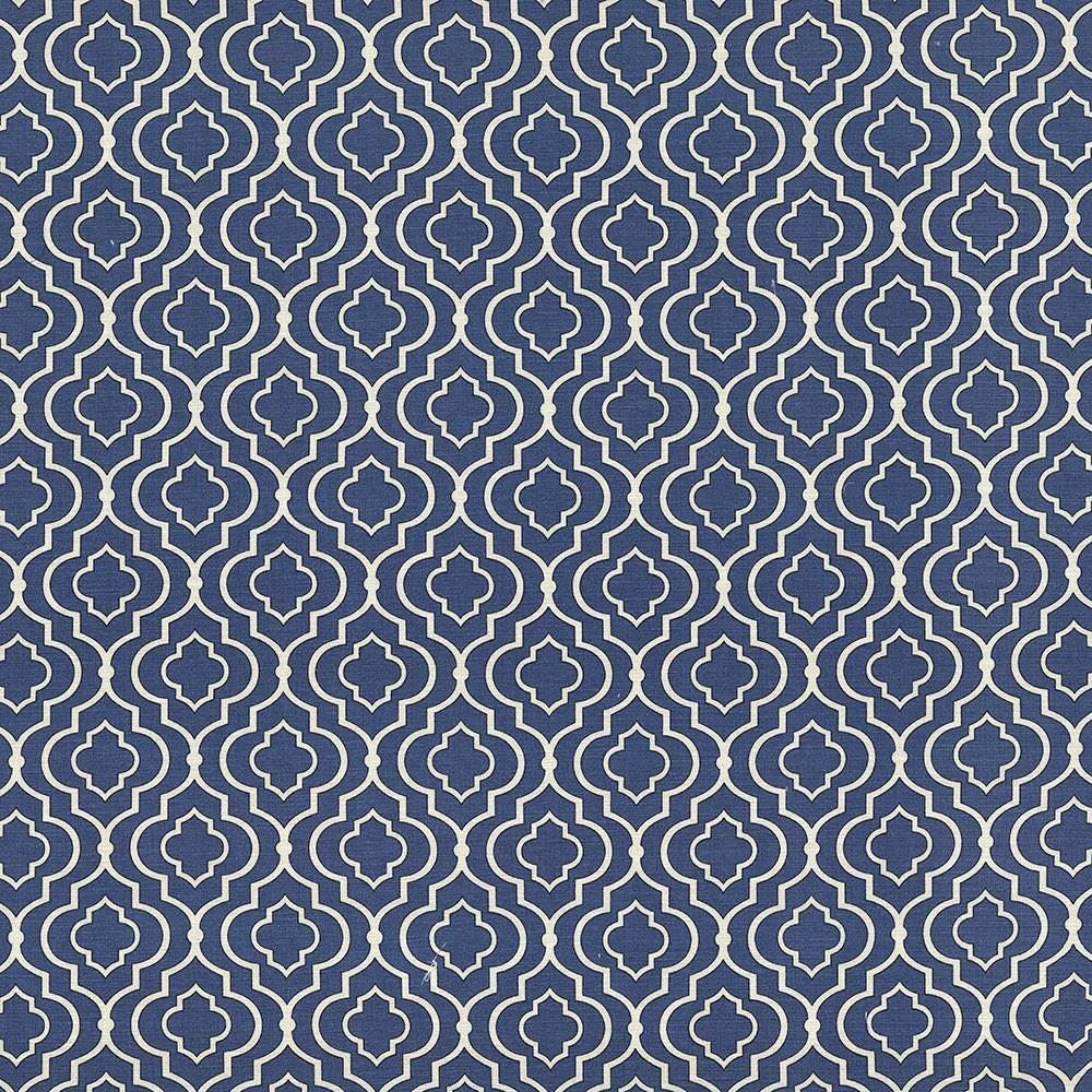 Jaya Azure by Kasmir Designer Fabric 5072 100% Cotton PAKISTAN 15,000 Wyzenbeek Double Rubs Horizontal: 6 inches and Vertical: 6 6/8 inches 54 - 55 - Swanky Fabrics -