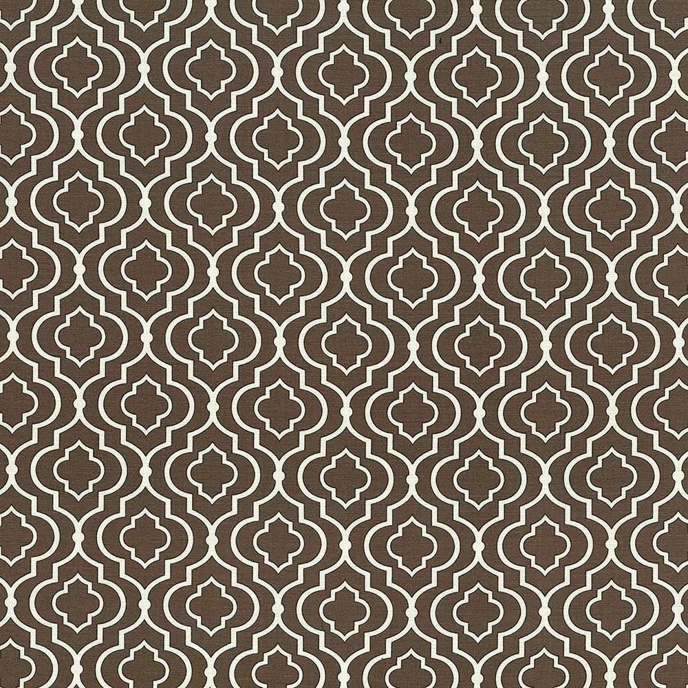 Jaya Espresso  by Kasmir Designer Fabric 5068 100% Cotton
 PAKISTAN 15,000 Wyzenbeek Double Rubs Horizontal: 6 inches and Vertical: 6 6/8 inches 54  - Swanky Fabrics -