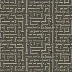 Kasmir Fabric Jigsaw Steel