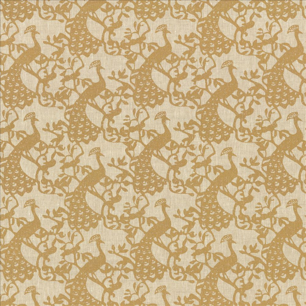 Joanna Gold by Kasmir Designer Fabric 1466 100% Linen
 POLAND 12,500 Wyzenbeek Double Rubs </p><p>Repeat: Horizontal: 18 1/8 inches and Vertical: 12 inches 55 - Swanky Fabrics -
