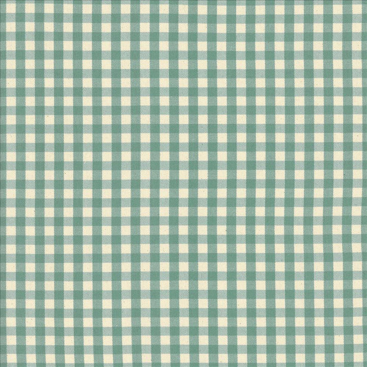 Junction Plaid Turquoise by Kasmir Designer Fabric 5124 100% Cotton
 USA </p><p>Repeat: Horizontal: 1 inches and Vertical: 1 inches 53 - Swanky Fabrics -