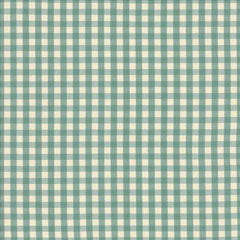Junction Plaid Turquoise by Kasmir Designer Fabric 5124 100% Cotton
 USA 15,000 Wyzenbeek Double Rubs </p><p>Repeat: Horizontal: 1 inches and Vertical: 1 inches 53 - Swanky Fabrics -