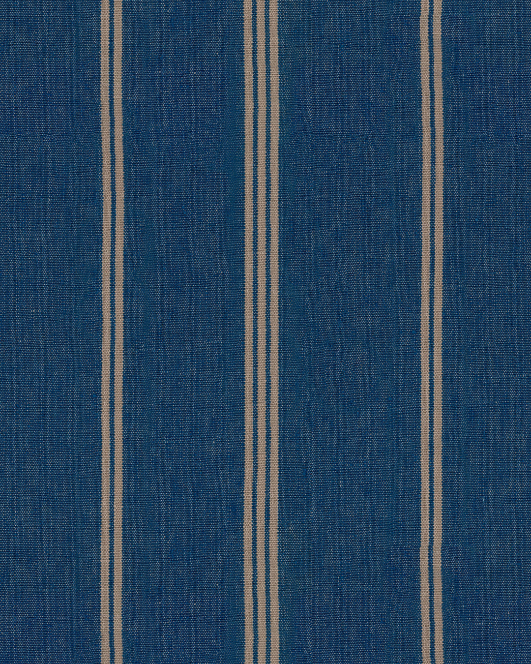 KATALIN STRIPE Seaport Blue Wallpaper (WP30070) by Mind The Gap | WP30070 | SUNDANCE VILLA | 1 roll x 52x1000 cm / 20.5x393.7 in | 0.52m / 20.5in | 10m / 393.7in | 5.20sqm / 55.9sq ft | 52cm / 20.5in | Taupe, Indigo | Non-woven Satin | Paste the wall | 1-roll in a box | Fabric Carolina | https://www.fabriccarolina.com/