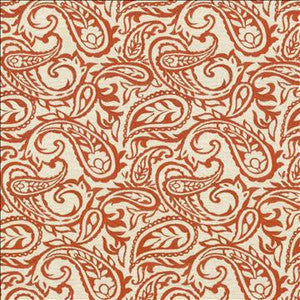 Kasmir Fabric Kahala Paisley Paprika