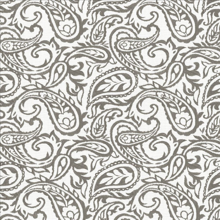Kahala Paisley Storm by Kasmir Designer Fabric 1450 52% Linen
48% Cotton
 INDIA </p><p>Repeat: Horizontal: 17 inches and Vertical: 14 7/8 inches 51 - Swanky Fabrics -