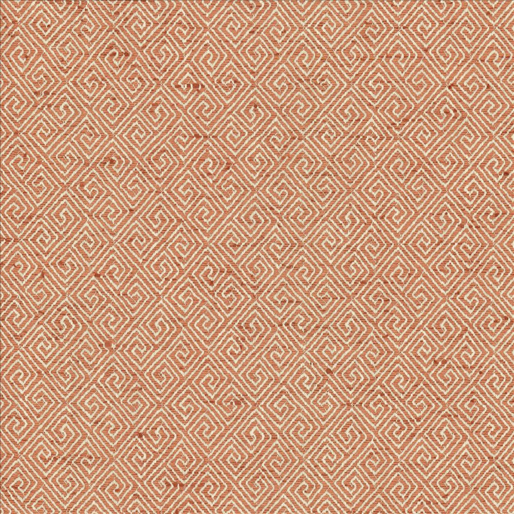 Kaiping Coral by Kasmir Designer Fabric 1461 59% Polyester
41% Cotton
 INDIA 100,000 Wyzenbeek Double Rubs </p><p>Repeat: Horizontal: 2 5/8 inches and Vertical: 3 inches 53 - Swanky Fabrics -