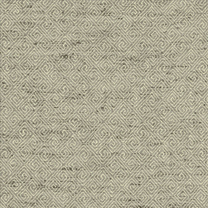 Kaiping Silver by Kasmir Designer Fabric 5123 59% Polyester 41% Cotton INDIA 30,000 Wyzenbeek Double Rubs Horizontal: 2 5/8 inches and Vertical: 3 inches 57 - Swanky Fabrics -