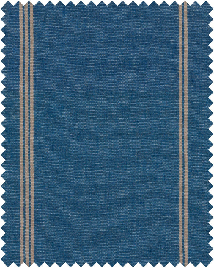 Katalin Stripe heavy linen fabric by Mind the Gap (FB00055), swatch