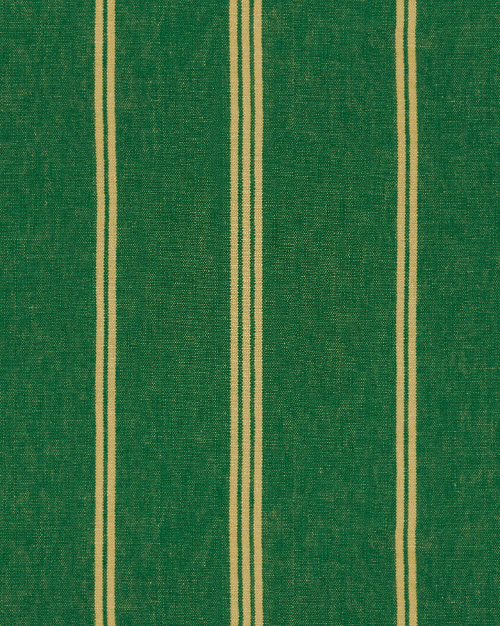 Katalin Stripe Ultramarine Green Wallpaper by Mind the Gap Designer Wallpaper SUNDANCE VILLA Satin Matte Made in Europe Paste the wall 1 roll x 20.5 x 10.9 yards - Swanky Fabrics -
