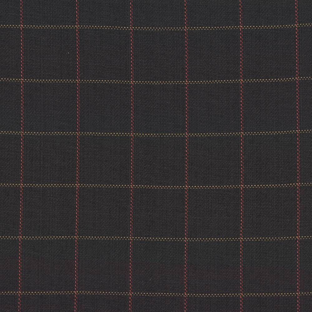 Keheley Noir by Kasmir Designer Fabric 1438 100% Cotton INDIA 12,000 Wyzenbeek Double Rubs Horizontal: 3 inches and Vertical: 3 inches 53 - 54 - Swanky Fabrics -