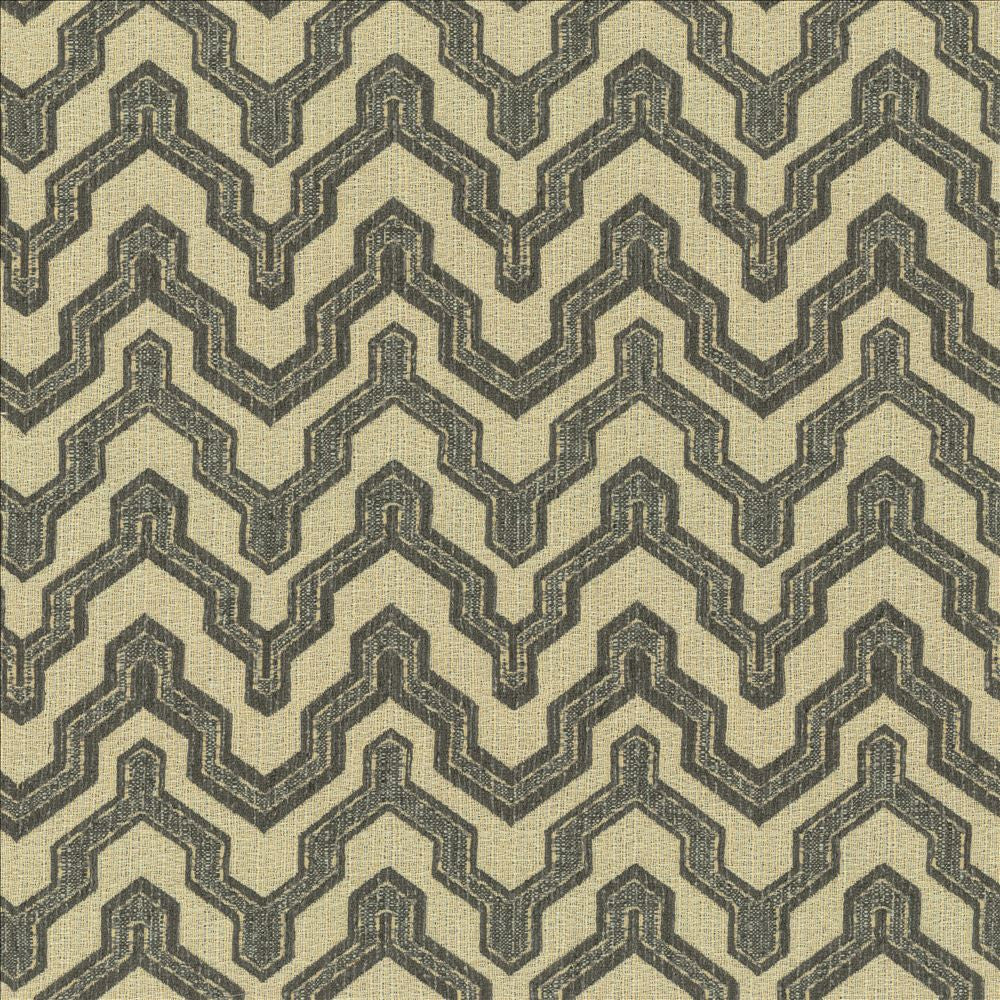 Kenosha Grey by Kasmir Designer Fabric 5144 43% Acrylic
33% Polyester
12% Rayon
12% Olefin
 USA </p><p>Repeat: Horizontal: 4 2/8 inches and Vertical: 7 1/8 inches 54 - Swanky Fabrics -