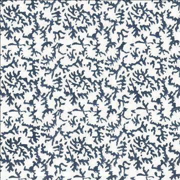 Kindred Spirit Lapis by Kasmir Designer Fabric 5125 90% Cotton 10% Linen INDIA Not Tested H: 6 inches, V: 6 inches 53 - Swanky Fabrics - Kasmir