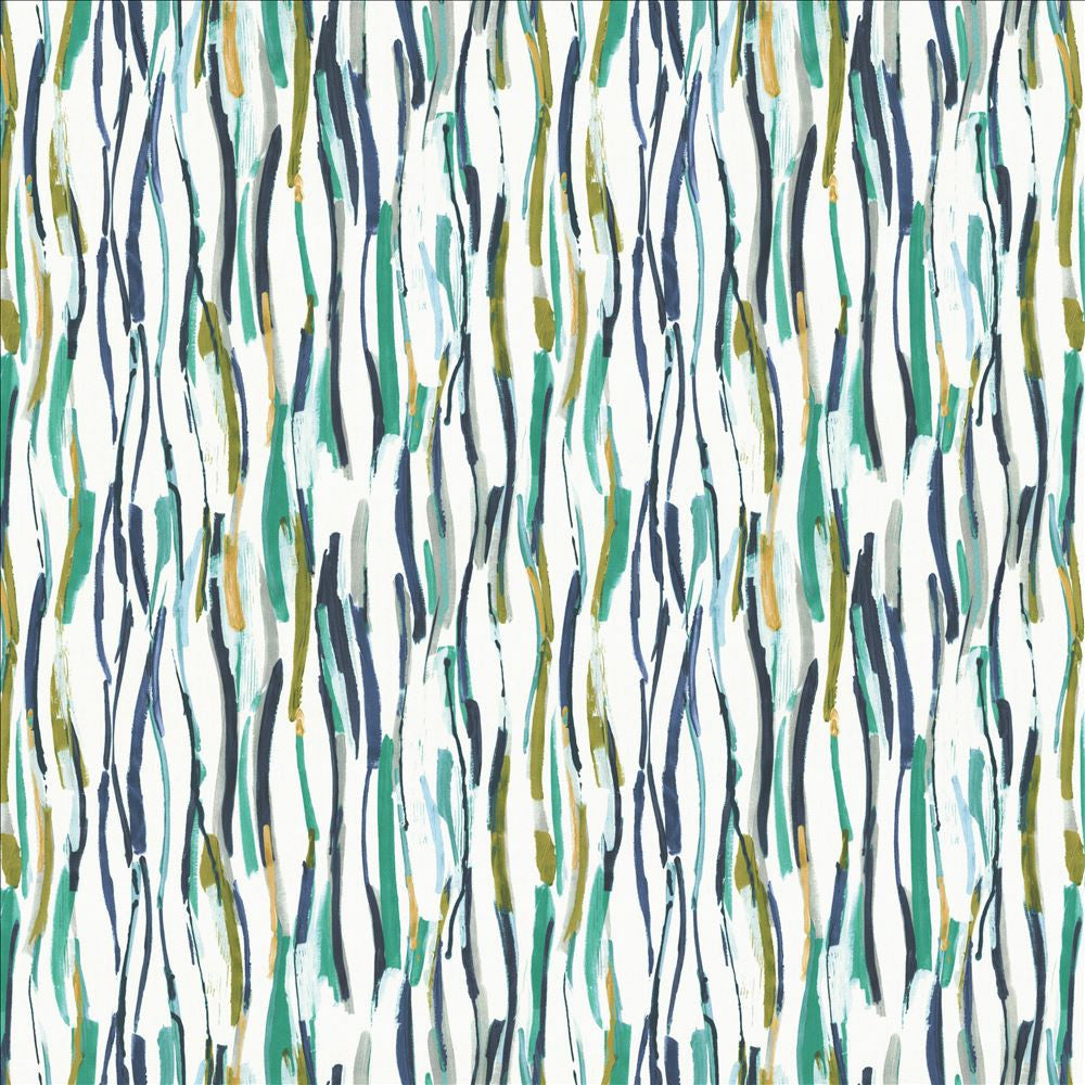 Kinley Stripe Marine by Kasmir Designer Fabric 1467 100% Cotton
 SPAIN 50,000 Wyzenbeek Double Rubs </p><p>Repeat: Horizontal: 26 6/8 inches and Vertical: 27 3/8 inches 54 - Swanky Fabrics -