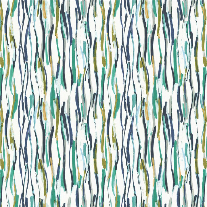 Kinley Stripe Marine by Kasmir Designer Fabric 1467 100% Cotton
 SPAIN 50,000 Wyzenbeek Double Rubs </p><p>Repeat: Horizontal: 26 6/8 inches and Vertical: 27 3/8 inches 54 - Swanky Fabrics -