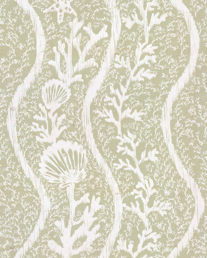 Koralion Seacrest Wallpaper by Mind the Gap Designer Wallpaper SUNDANCE VILLA Satin Matte Made in Europe Paste the wall 1 roll x 20.5 x 10.9 yards - Swanky Fabrics -