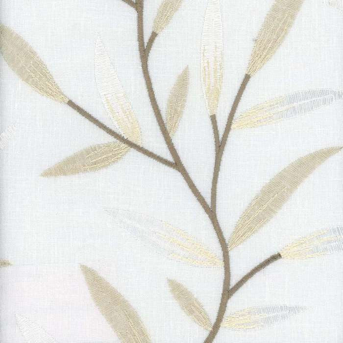 Lakeside Ivory by Heritage Designer Fabric - 35% Polyester + 65% Cotton India Horizontal: 17.25" and Vertical: 12.25" 54" - Swanky Fabrics -