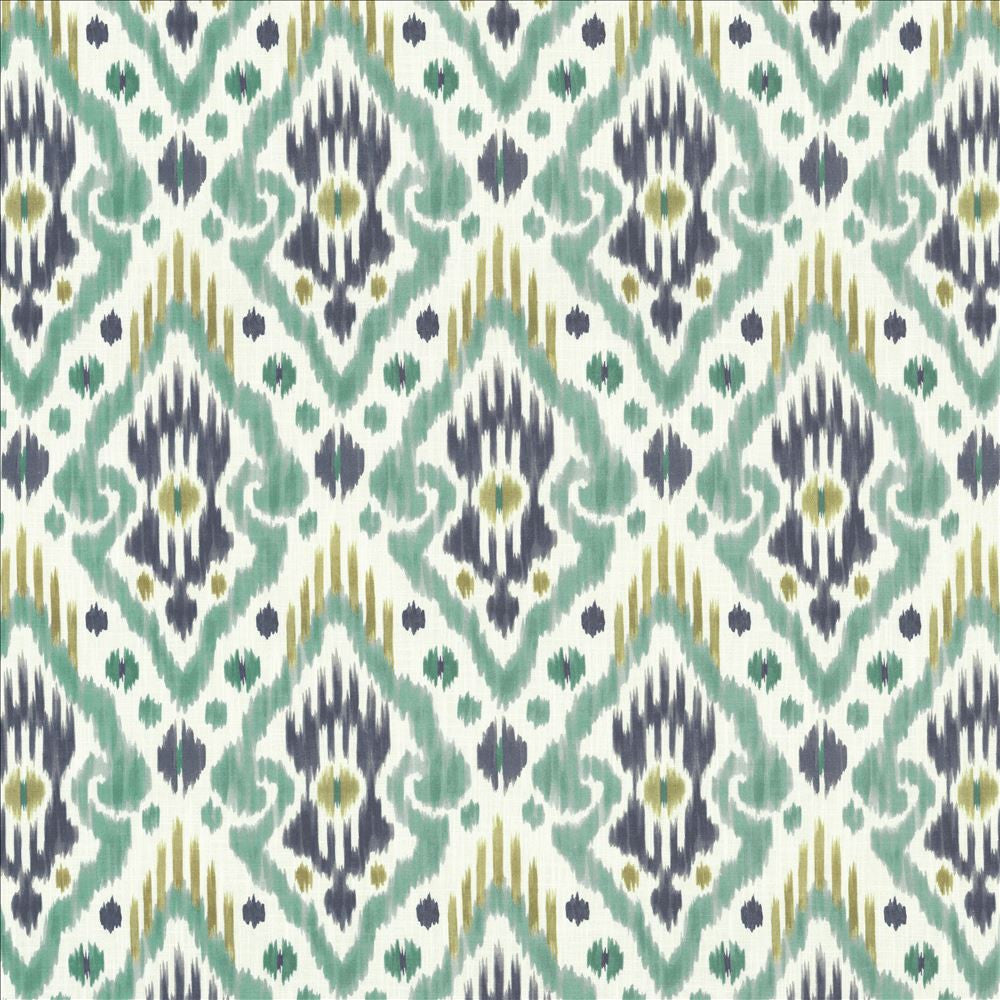 Lakota Lagoon by Kasmir Designer Fabric 1464 70% Viscose
30% Linen
 SPAIN 30,000 Wyzenbeek Double Rubs </p><p>Repeat: Horizontal: 13 7/8 inches and Vertical: 26 4/8 inches 54 - Swanky Fabrics -