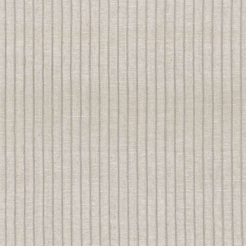 Lane Stripe Pebble by Kasmir Designer Fabric 5035 45% Polyester
30% Cotton
15% Linen
10% Rayon
 TURKEY Not Tested </p><p>Repeat: Horizontal: 4/8 inches and Vertical: N/A 54 - Swanky Fabrics -