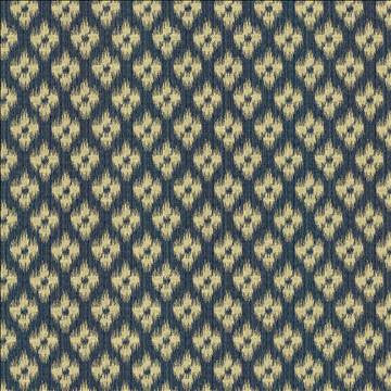 Lanka Ikat Indigo by Kasmir Designer Fabric 5125 58% Cotton 42% Polyester TURKEY 35,000 Wyzenbeek Double Rubs H: 1 6/8 inches, V: 3 inches 54 - Swanky Fabrics - Kasmir