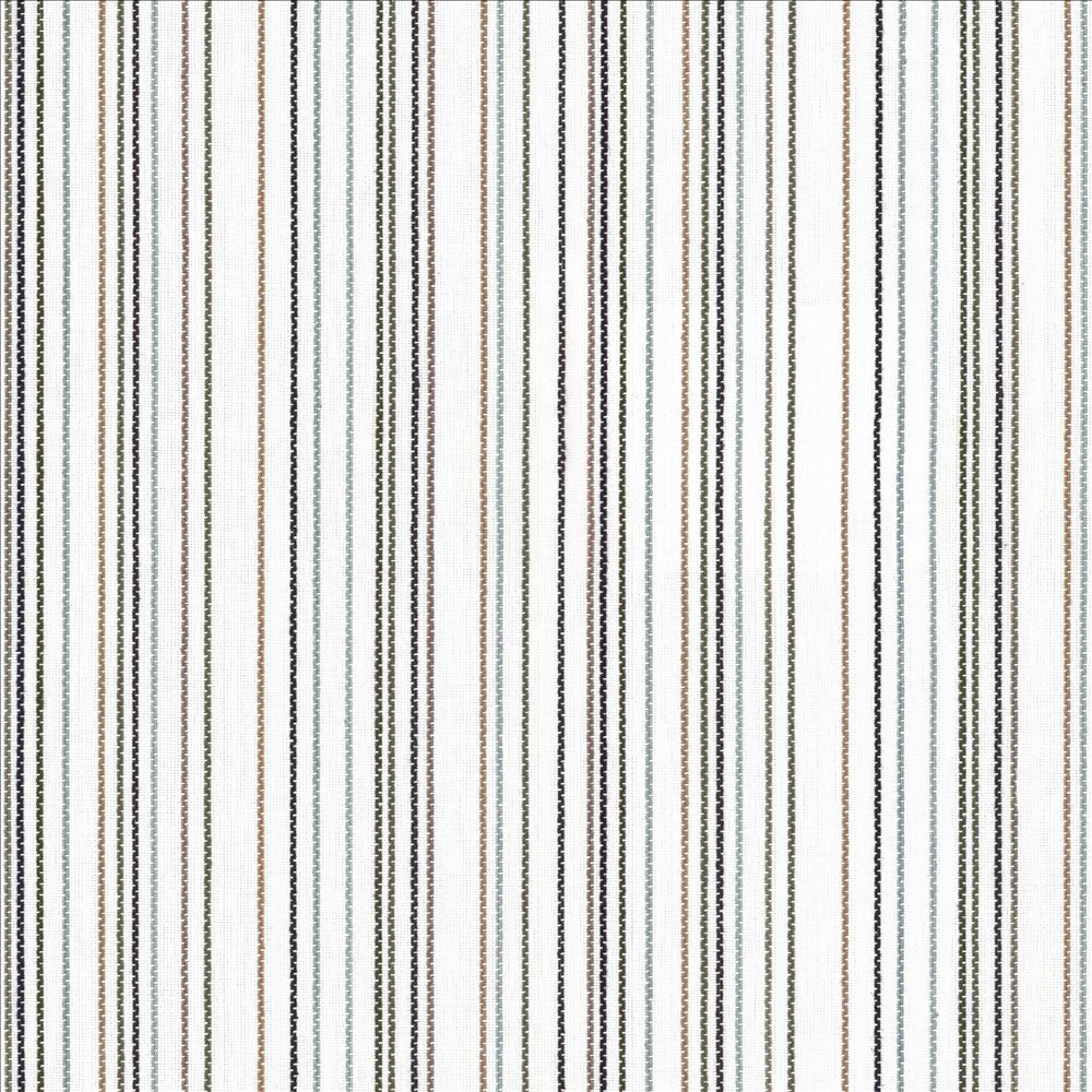 Larson Stripe Charcoal  by Kasmir Designer Fabric 5123 100% Cotton
 INDIA 12,000 Wyzenbeek Double Rubs Horizontal: 9 inches and Vertical: N/A 54  - Swanky Fabrics -