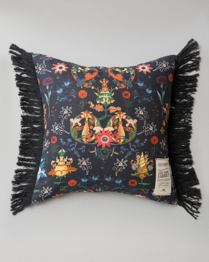 Transylvania Folk linen pillow by Mind the Gap (LC40001), front