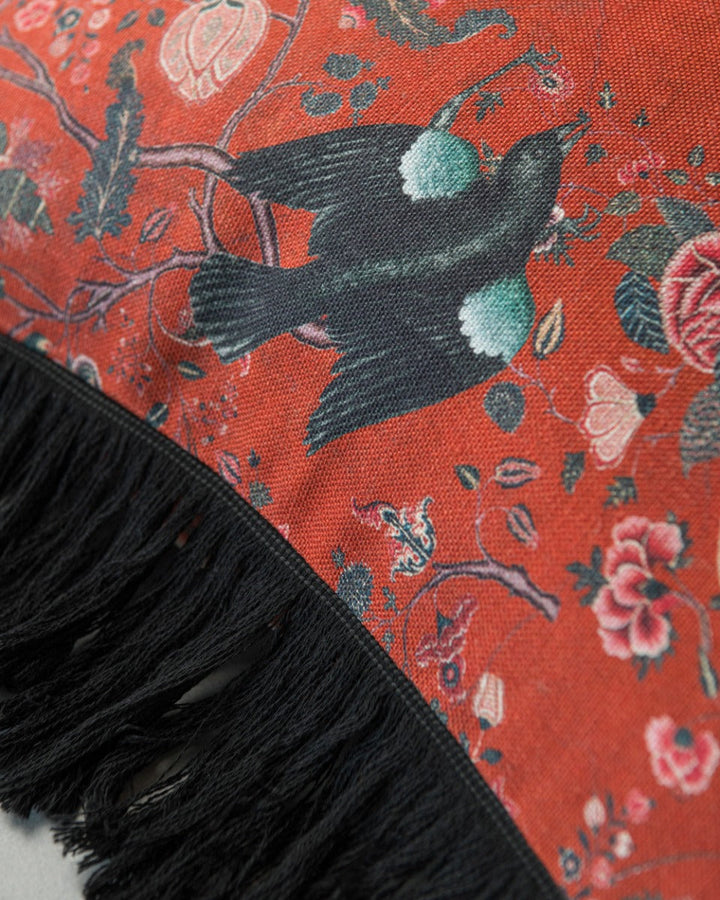 Black Bird linen pillow by Mind the Gap (LC40003), view 4