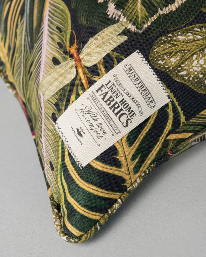 Amazonia linen pillow by Mind the Gap (LC40014), view 2