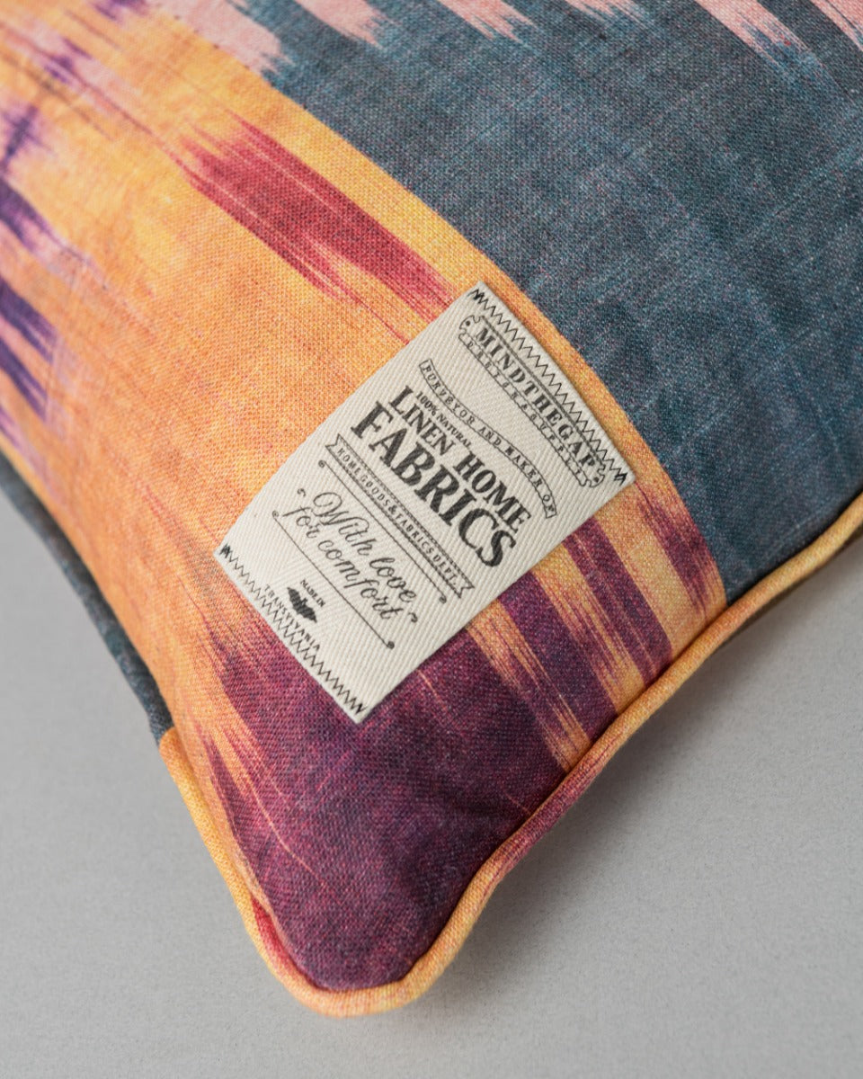 Patola linen pillow by Mind the Gap (LC40018), view 3
