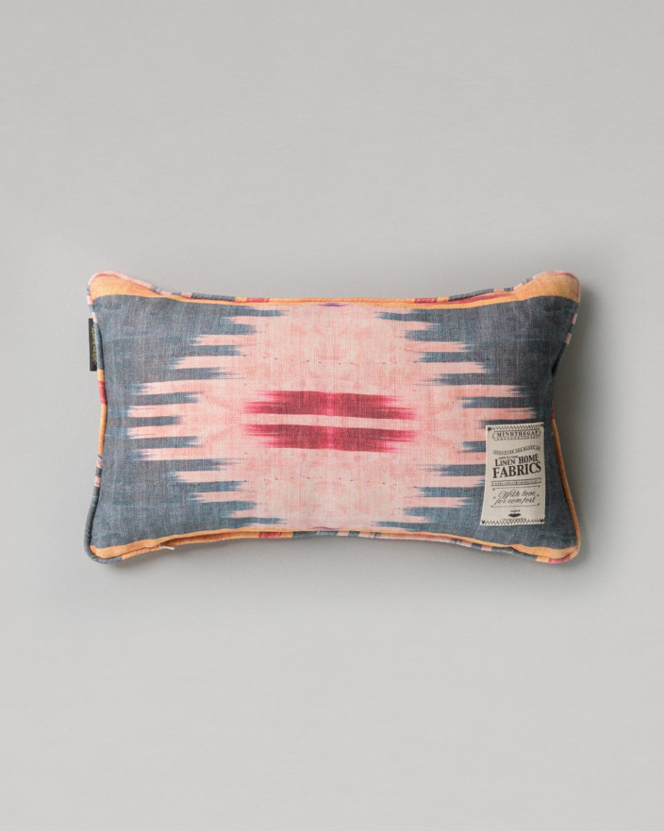 Patola linen pillow by Mind the Gap (LC40019), front