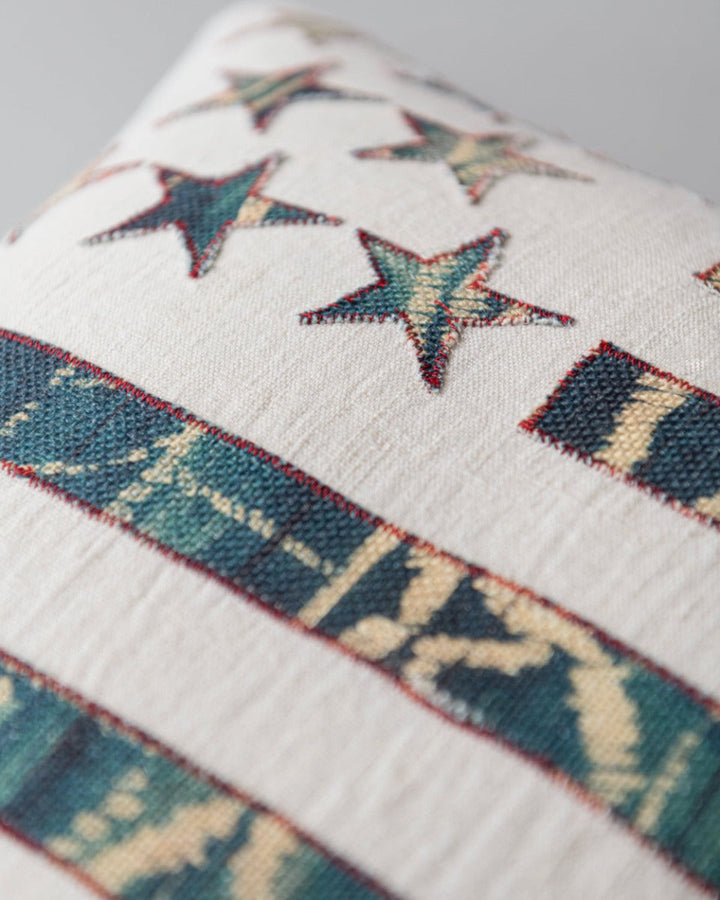 Stars And Stripes linen pillow by Mind the Gap (LC40030), view 3