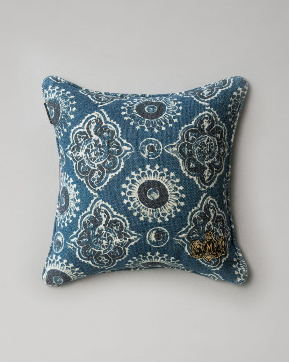 Ajrak linen pillow by Mind the Gap (LC40036), front
