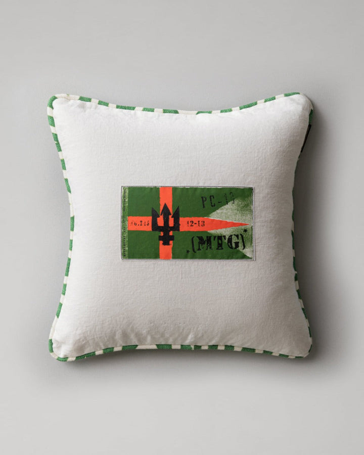 Naval Flag I pillow by Mind the Gap (LC40062), front