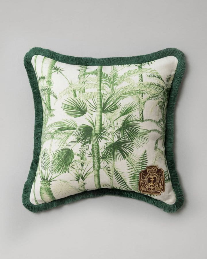 Palmera Cubana pillow by Mind the Gap (LC40069), front