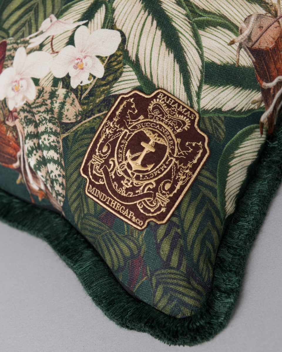 Orchid Bloom pillow by Mind the Gap (LC40072), view 3