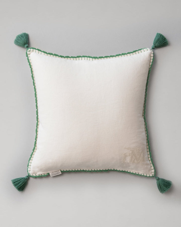 Transsilvaniae Florilegium linen embroidered pillow by Mind the Gap (LC40084), view 2