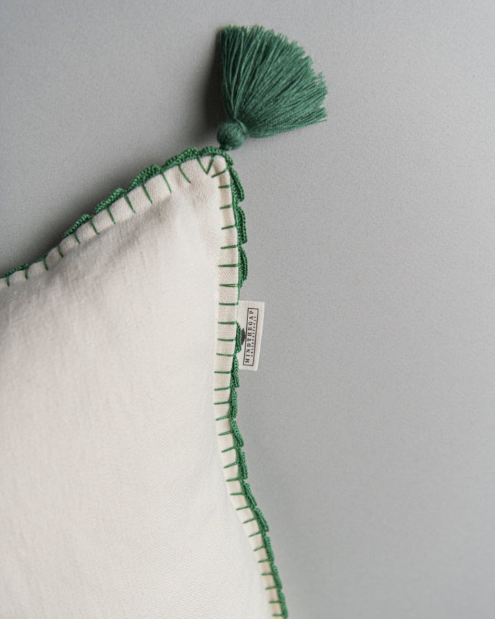 Transsilvaniae Florilegium linen embroidered pillow by Mind the Gap (LC40084), view 4