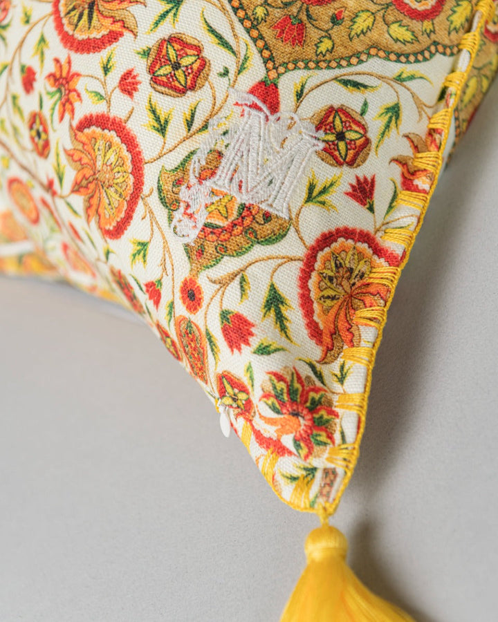 Csardas linen pillow by Mind the Gap (LC40085), view 3