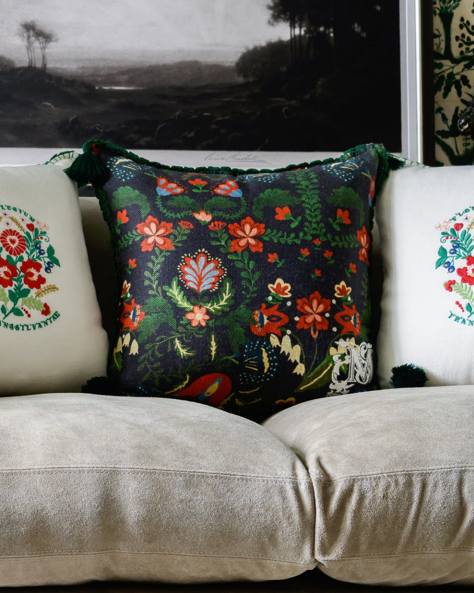 Zabola linen pillow by Mind the Gap (LC40091), view 5