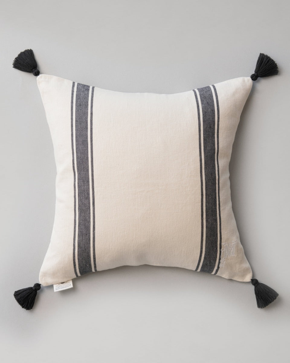 Hajdu Stripe heavy linen pillow by Mind the Gap (LC40093), view 2