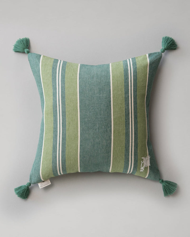 Szepviz Stripe heavy linen pillow by Mind the Gap (LC40094), front
